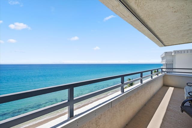 3560 S Ocean Boulevard 801, sold in Thirty Five Sixty Condo, South Palm Beach, FL