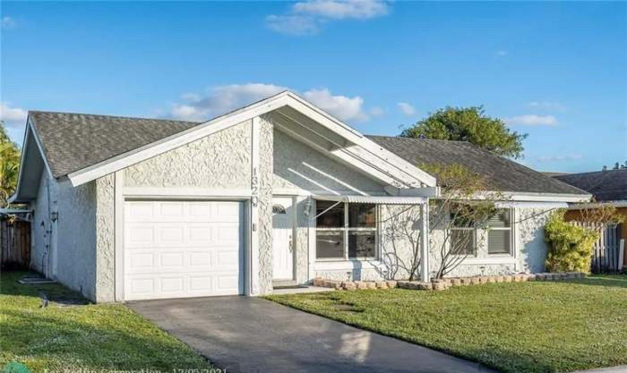 1320 SW 82nd Terrace, North Lauderdale, FL 33068, North Lauderdale