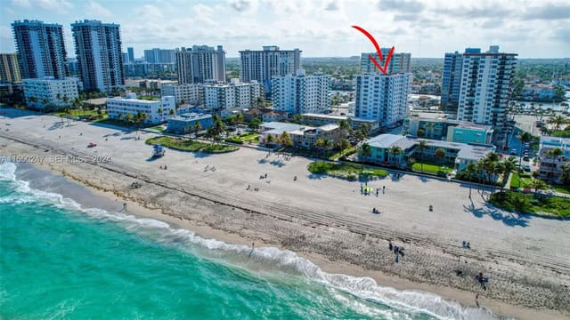 1601 S Ocean Drive 501, sold in Cambridge Towers, Hollywood, FL