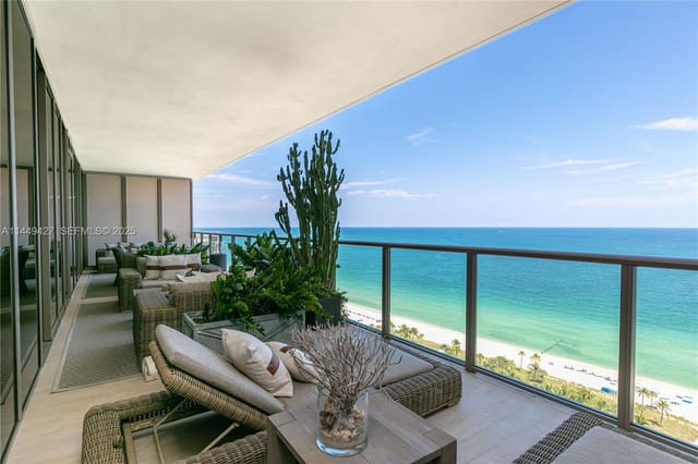 9705 Collins Avenue 1803N, sold in St. Regis Bal Harbour, Bal Harbour, FL