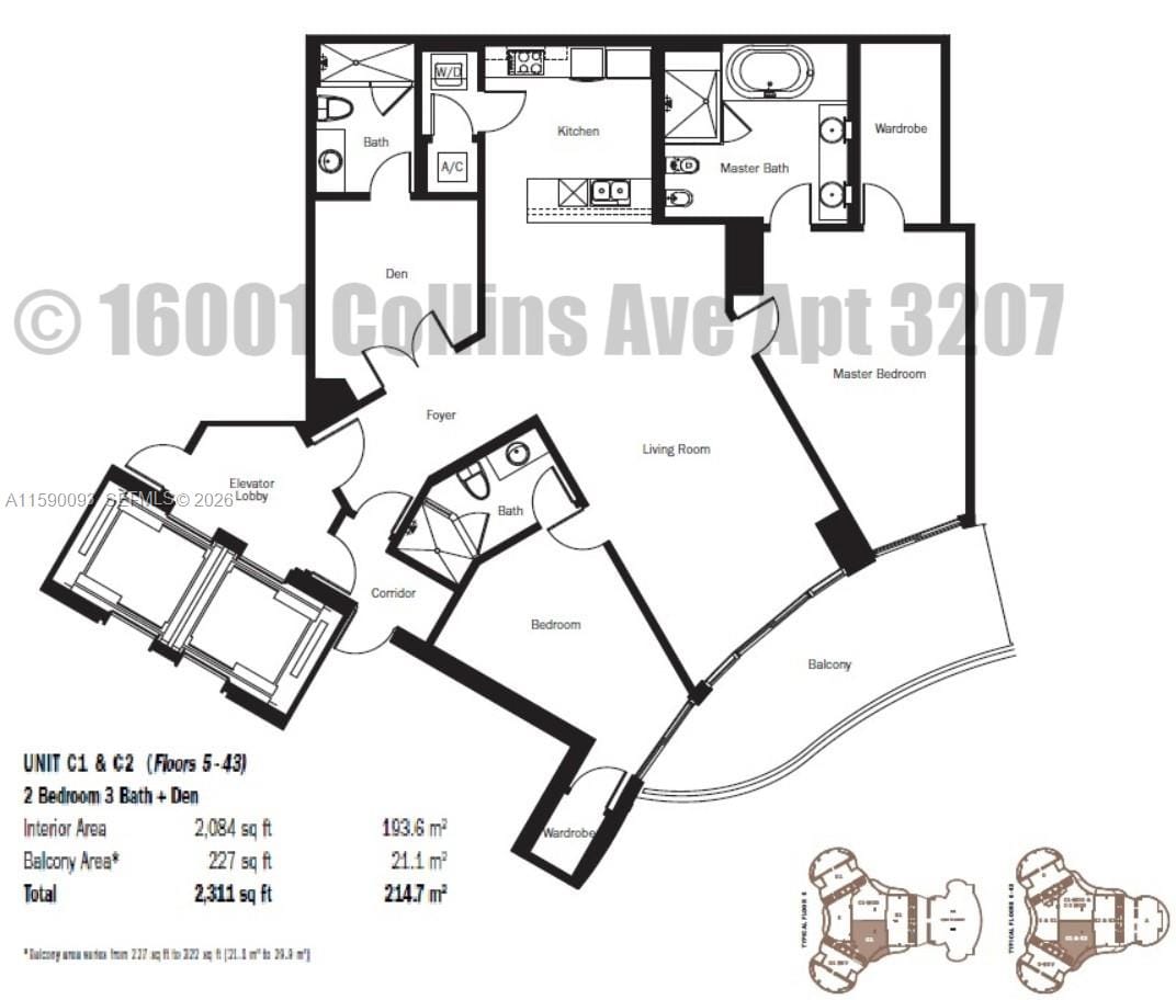 16001 Collins Avenue 3207