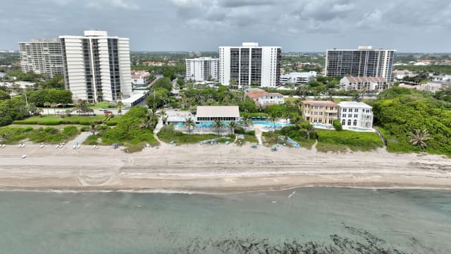 4600 S Ocean Boulevard 1003, sold in Carron House Condo, Highland Beach, FL