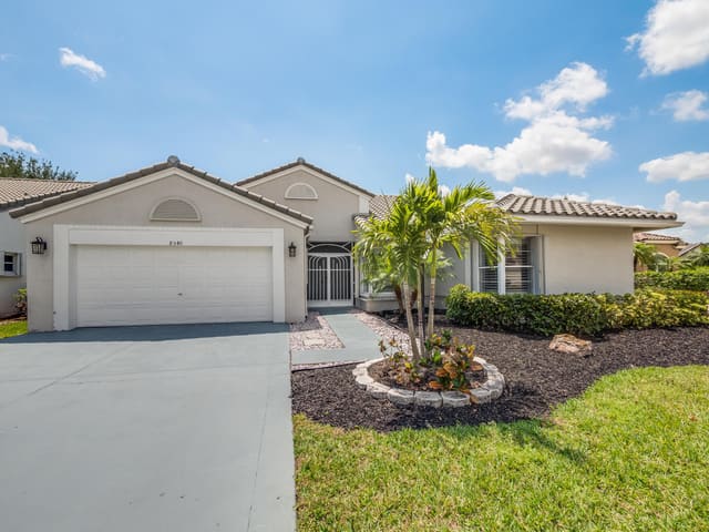 8540 Lake Cypress Road, sold in Summer Chase, Cypress Woods 2, Lake Worth, FL