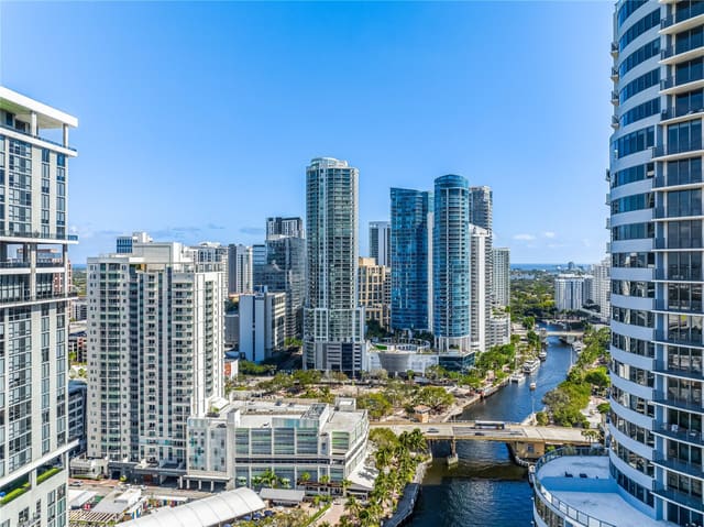 100 E Las Olas Boulevard 2604, sold in 100 Las Olas, Fort Lauderdale, FL