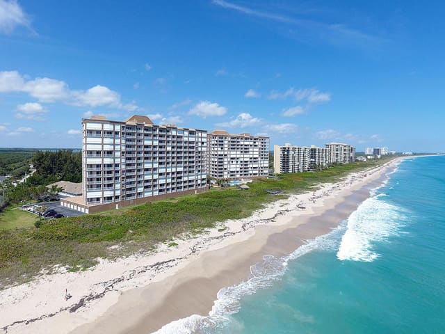 4160 N Highway A1a 204, sold in Oceanique Oceanfront, A Condominium, Hutchinson Island, FL