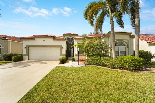 8490 Lake Cypress Road, sold in Summer Chase, Lake Worth, FL