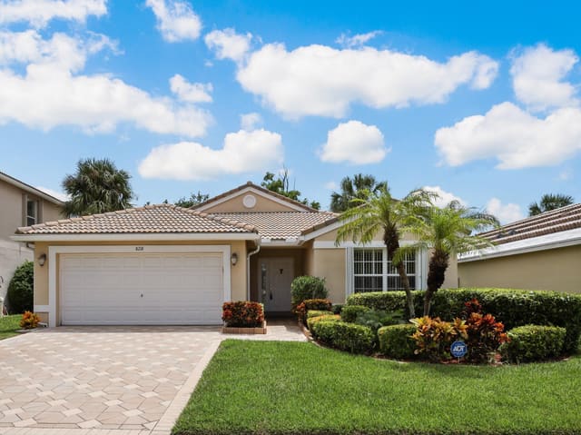 8218 Palm Gate Drive, sold in Grande Palms, Boynton Beach, FL