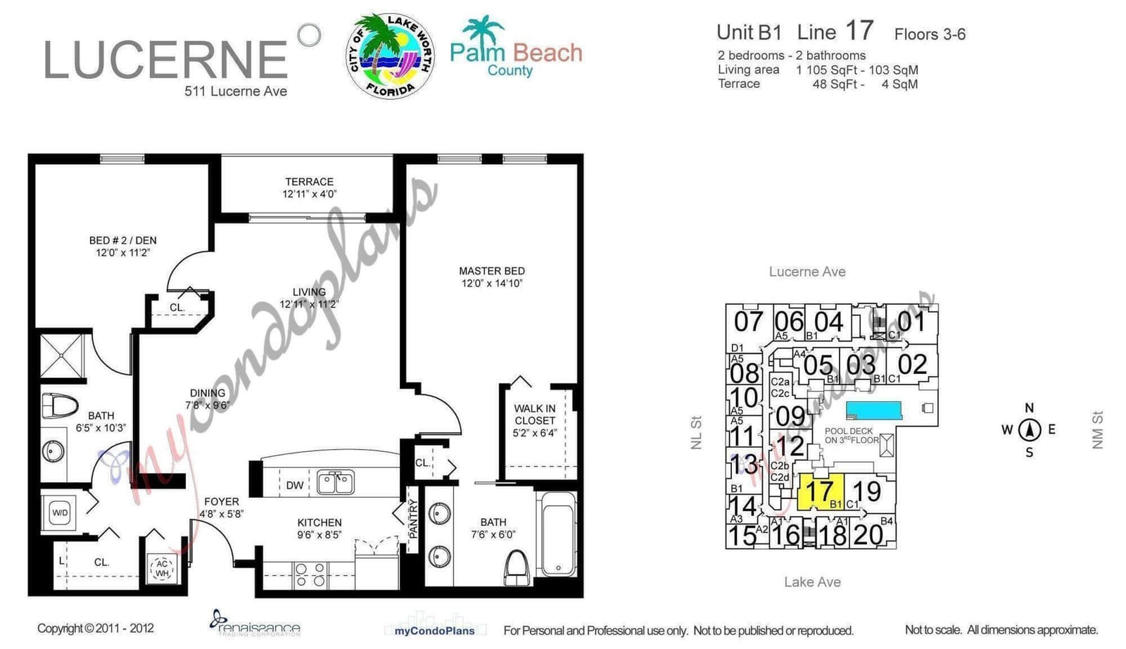 511 Lucerne Avenue 617, Lake Worth Beach, FL 33460 photo 3