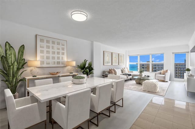 405 N Ocean Boulevard 1606, sold in Parliament House, Pompano Beach, FL