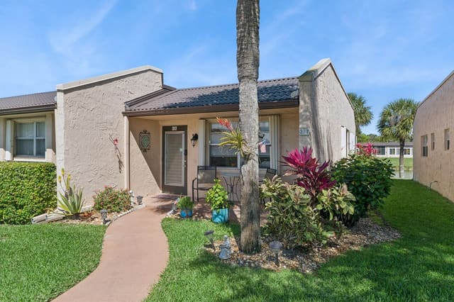 317 Golden River Drive, sold in Golden Lakes Condo, West Palm Beach, FL