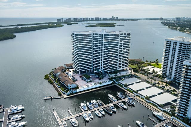100 Lakeshore Drive 1753, sold in Old Port Cove Lake Point Tower Condo, North Palm Beach, FL