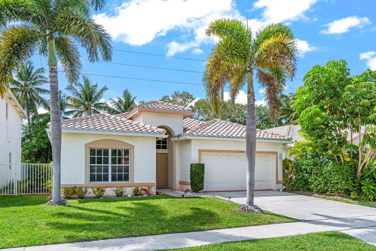 Sold home at 7589 Colony Lake Drive, Boynton Beach, FL 33436