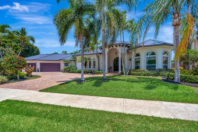506 Corsair Drive, sold in Palm Beach Lake Worth Estates 2, North Palm Beach, FL