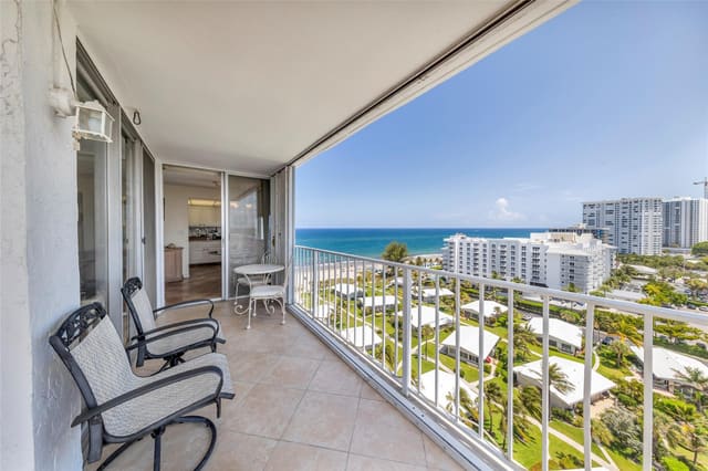 1010 S Ocean Boulevard 1508, sold in Pompano Aegean, Pompano Beach, FL