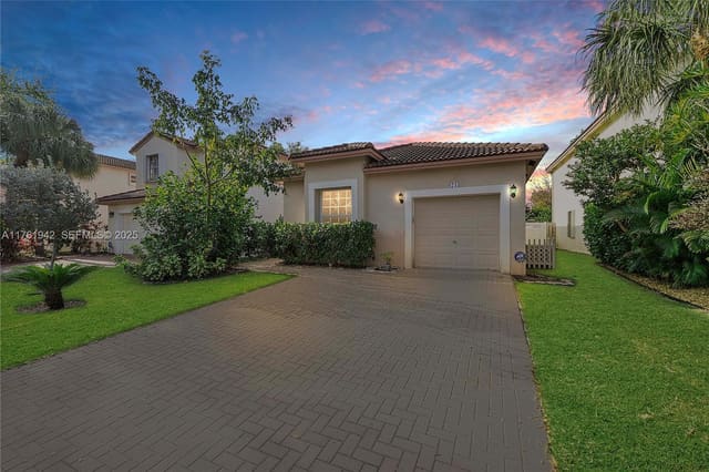 6244 NW 38th Drive, sold in Harbor Island, North Bay Village, FL