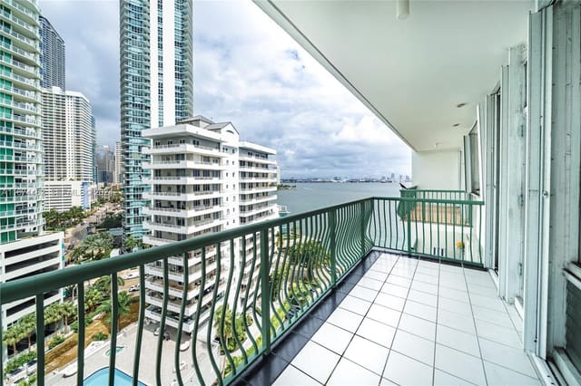 1408 Brickell Bay Drive 1415 & 1416, sold in Brickell Bay Tower Condo, Miami, FL