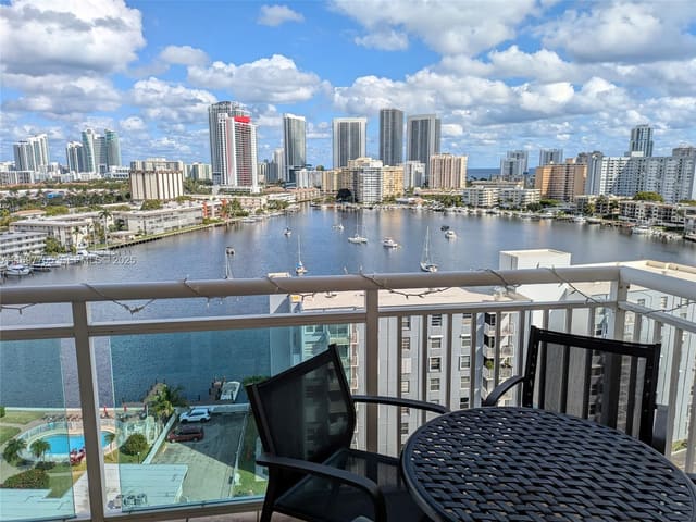 437 Golden Isles Drive 15F, sold in Golden Horn Condo, Hallandale Beach, FL