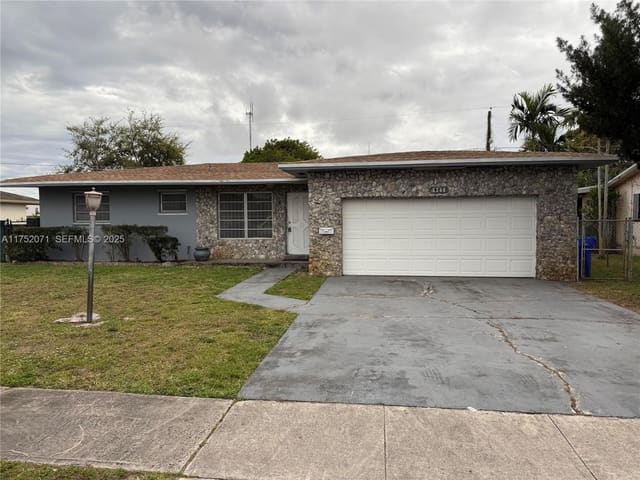 5360 Fletcher Street, sold in Washington Park Hallandal, Hollywood, FL