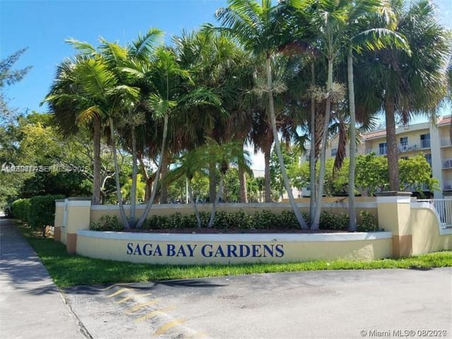 8240 SW 210th Street 302, sold in Saga Bay Gardens Condo, Cutler Bay, FL