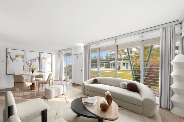 1155 103rd Street 7A, sold in Bay Harbor Club CO OP, Bay Harbor Islands, FL