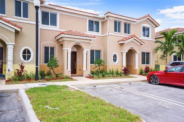 2445 SE 10th Street 0, sold in Towns At Seascape, Homestead, FL