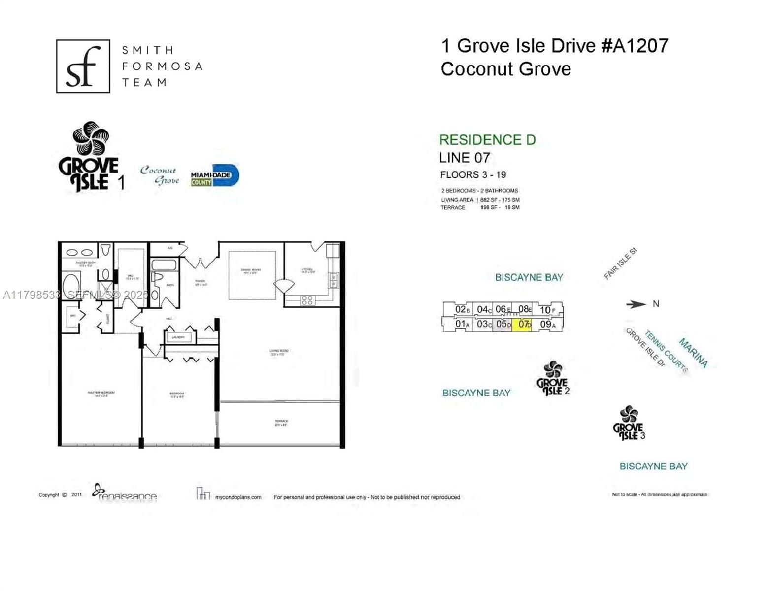 1 Grove Isle Drive A1207, Coconut Grove, FL 33133 photo 27