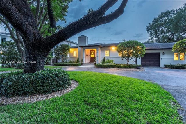 1126 Manati Avenue, sold in University Estates, Coral Gables, FL