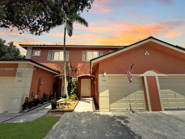 1104 NW 100th Avenue, sold in Monte Carlo Townhomes, Pembroke Pines, FL