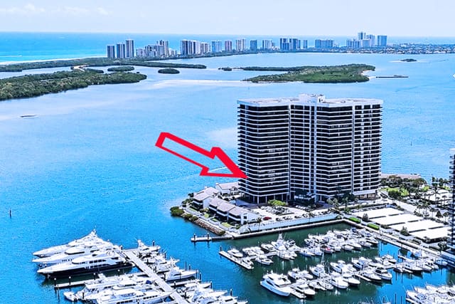 100 Lakeshore Drive 456, sold in Old Port Cove Lake Point Tower Condo, North Palm Beach, FL
