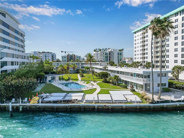 1155 103rd Street 8B, sold in Bay Harbor Club CO OP, Bay Harbor Islands, FL