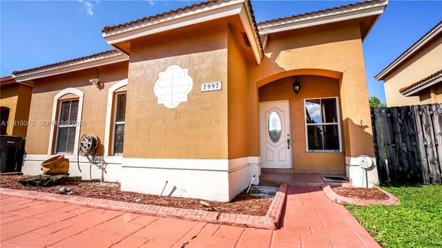7997 NW 199th Terrace, sold in Spanish Lakes 2nd Addn, Hialeah, FL
