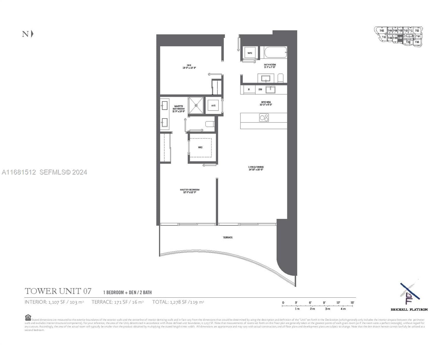 1000 Brickell Plaza 3307 — photo 4