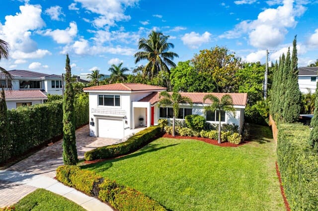 1455 NE 4th Court, sold in Whisem Unit B, Boca Raton, FL