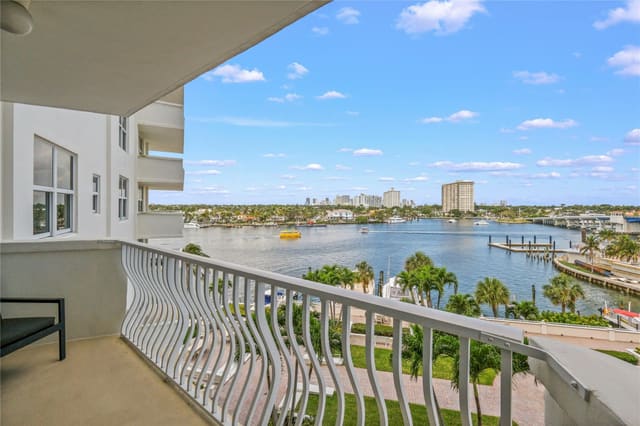 1 Las Olas Circle 503, sold in Venetian Condominium, Fort Lauderdale, FL