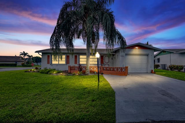 5126 Michael Drive Drive, sold in Cypress Lakes 2, West Palm Beach, FL