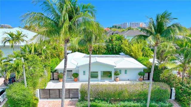 561 Allendale Road, sold in Tropical Isle Homes Sub, Key Biscayne, FL