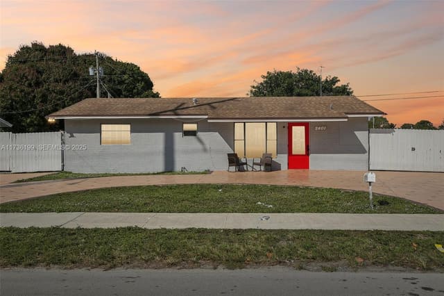 2401 NW 179th Street, sold in Stoneybrook Estates, Miami Gardens, FL