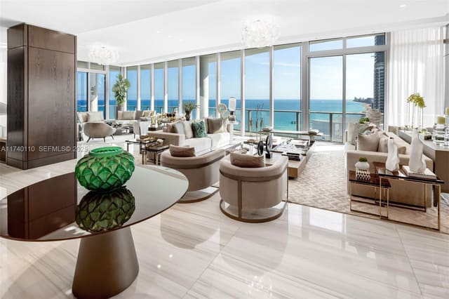 17475 Collins Avenue Sky Villa, sold in Chateau Beach Condo, Sunny Isles Beach, FL