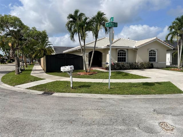 14610 SW 170th Terrace, sold in Southwind Point, Miami, FL