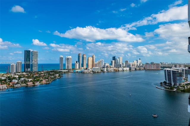 3530 Mystic Pointe Drive LPH14, sold in Mystic Pointe Tower 500 C, Aventura, FL