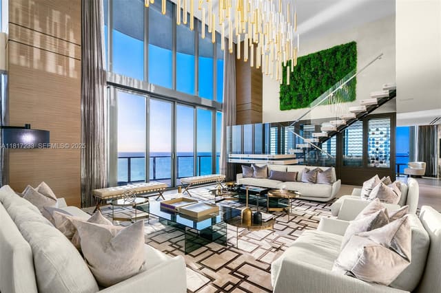 19575 Collins Avenue PH43, sold in Regalia Condo, Sunny Isles Beach, FL