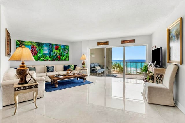 3101 S Ocean Boulevard 706, sold in Penthouse Towers Condo, Highland Beach, FL