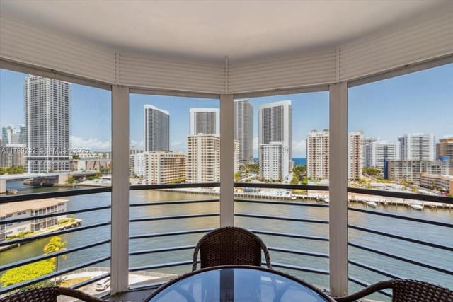 100 Golden Isles Drive 1105, sold in Lake Point Tower Condomin, Hallandale Beach, FL