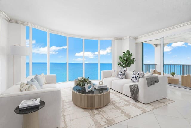 3740 S Ocean Boulevard 1708, sold in Toscana South Condo, Highland Beach, FL