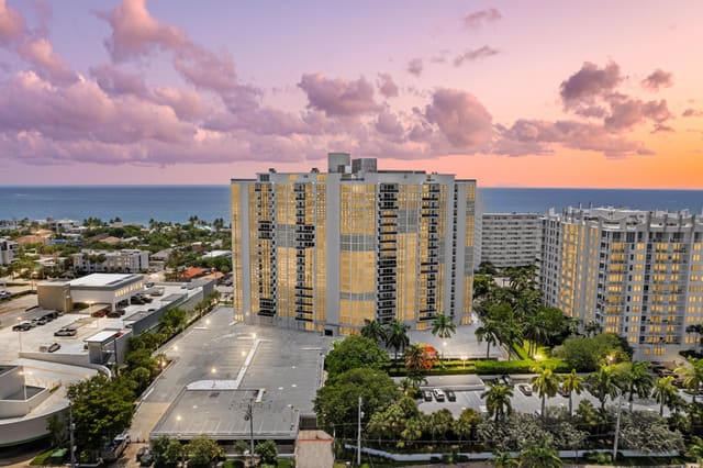 2841 N Ocean Boulevard 510, sold in Vantage View, Fort Lauderdale, FL