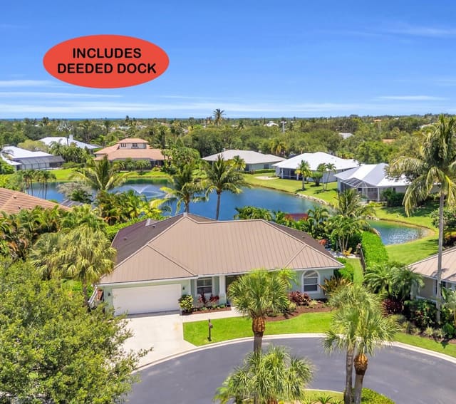 8020 SE Waterway Drive, sold in Governors Landing, Hobe Sound, FL