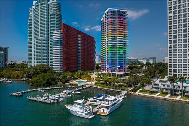 1581 Brickell Avenue 1408, sold in Villa Regina, Miami, FL