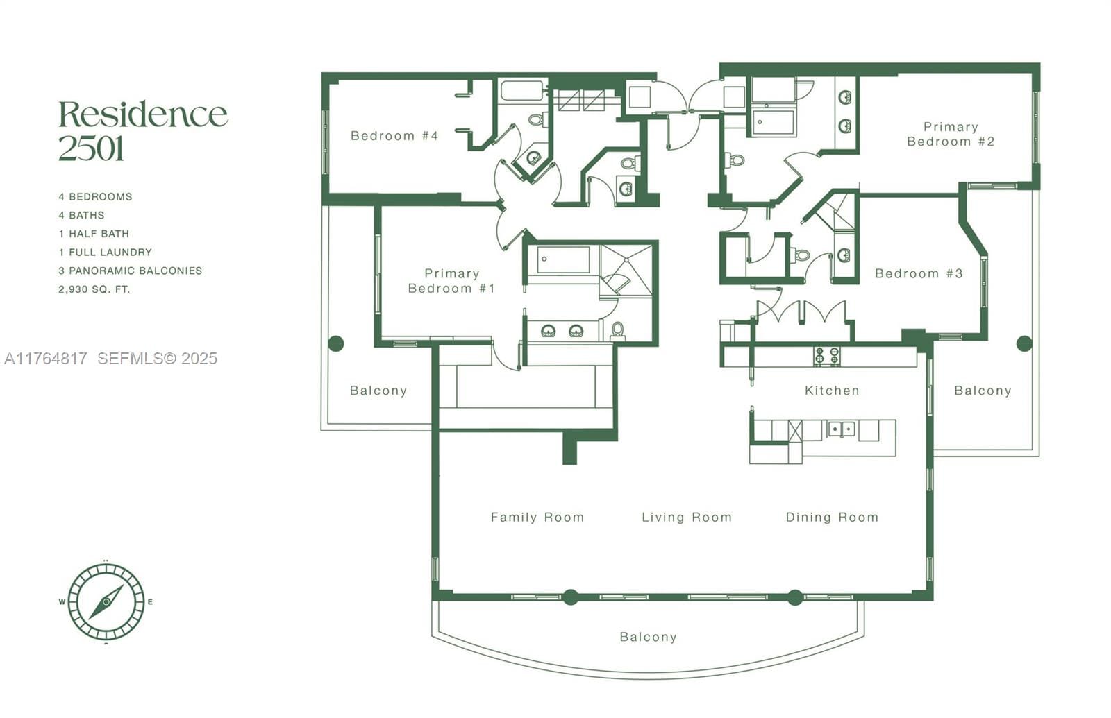 888 Brickell Key Drive 2501, Miami, FL 33131 photo 26