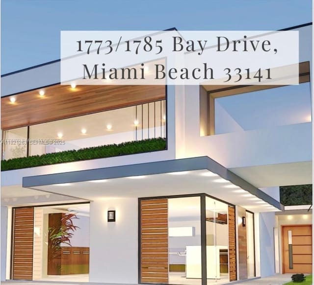 1785 Bay Drive, sold in Isle Of Normandy Miami Vi, Miami Beach, FL