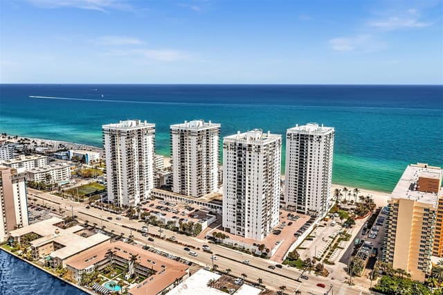 2401 S Ocean Drive 1107, sold in Britannia At Quadomain Co, Hollywood, FL